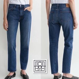 TOTEME Twisted Seam Denim Blue Jeans - Women’s 26/30 - Made in Italy